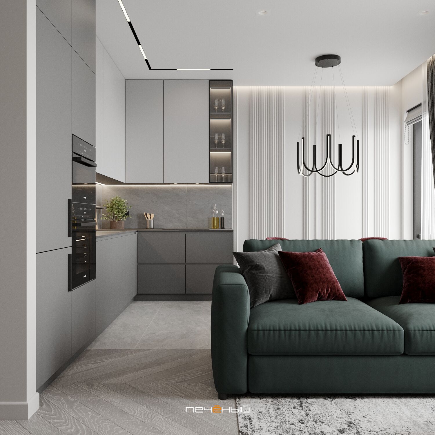 Интерьер гостиной 2024 с фото, стили современной в квартире, доме, дизайн 18-20 кв, кухня-гостиная