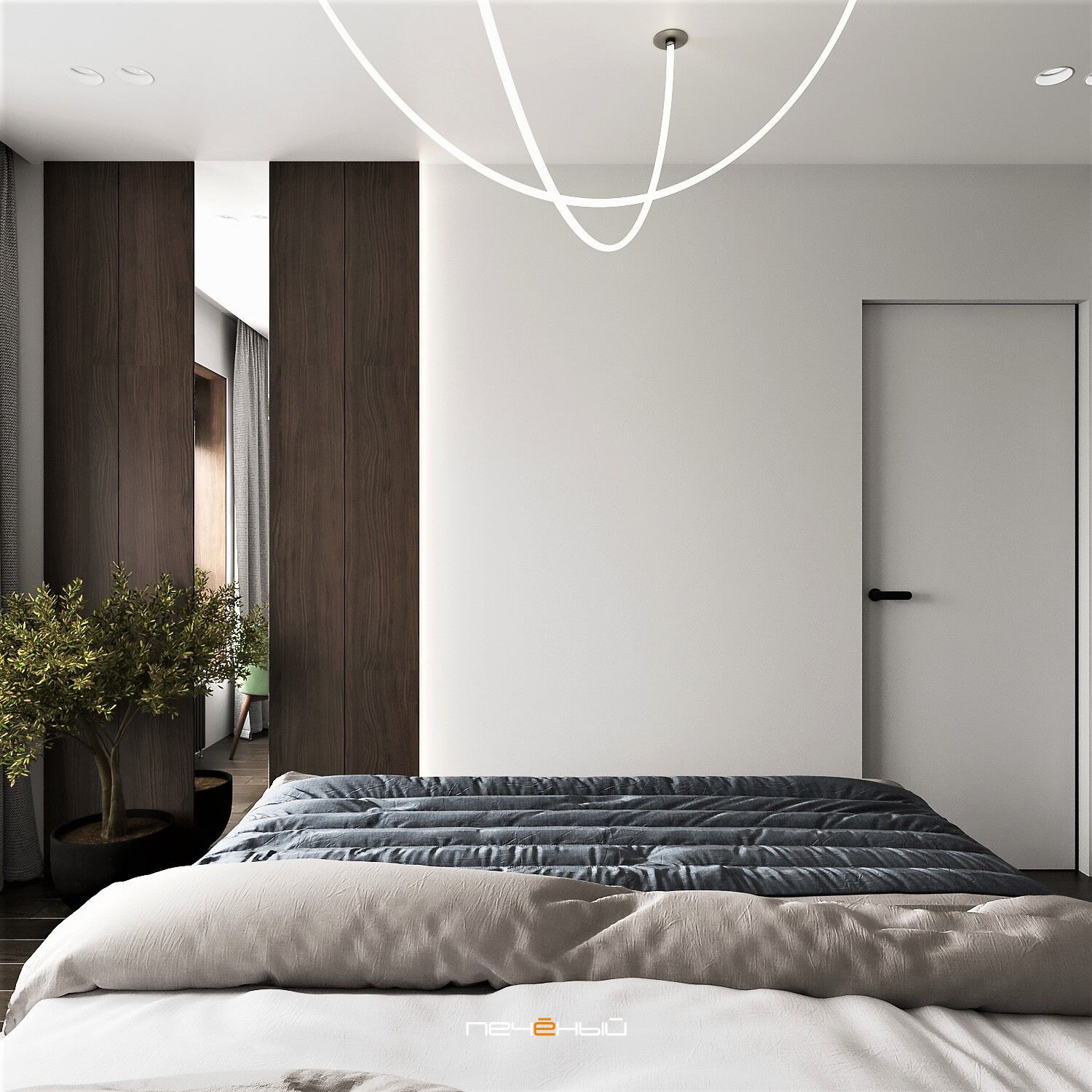 Дизайн современной спальни 2023