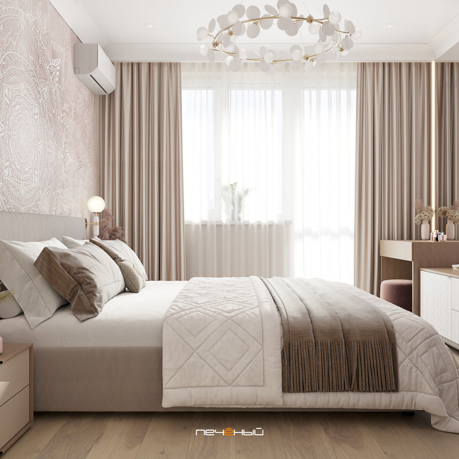 Дизайн современной спальни 2024