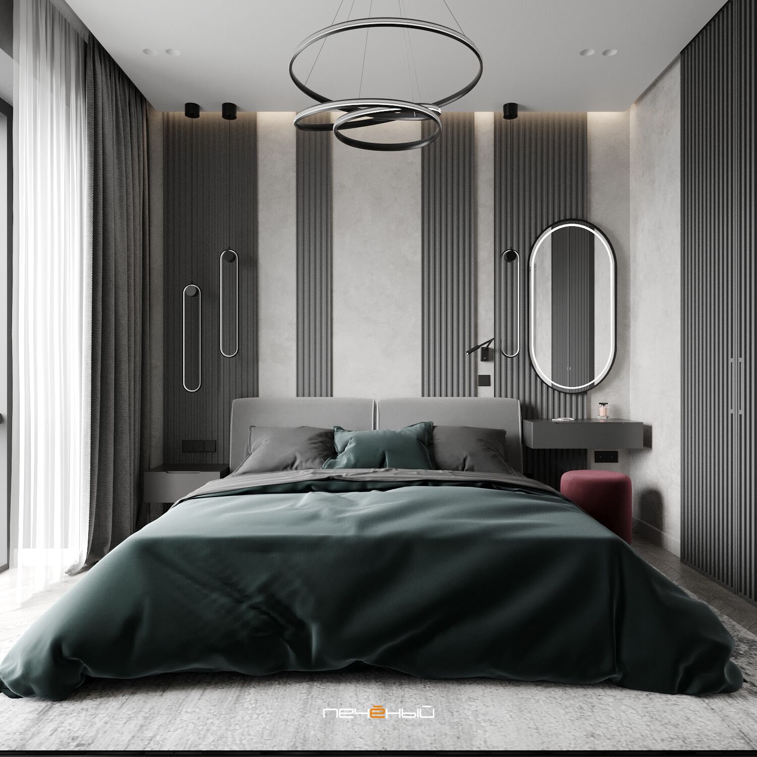 Дизайн современной спальни 2024 (129 фото) 