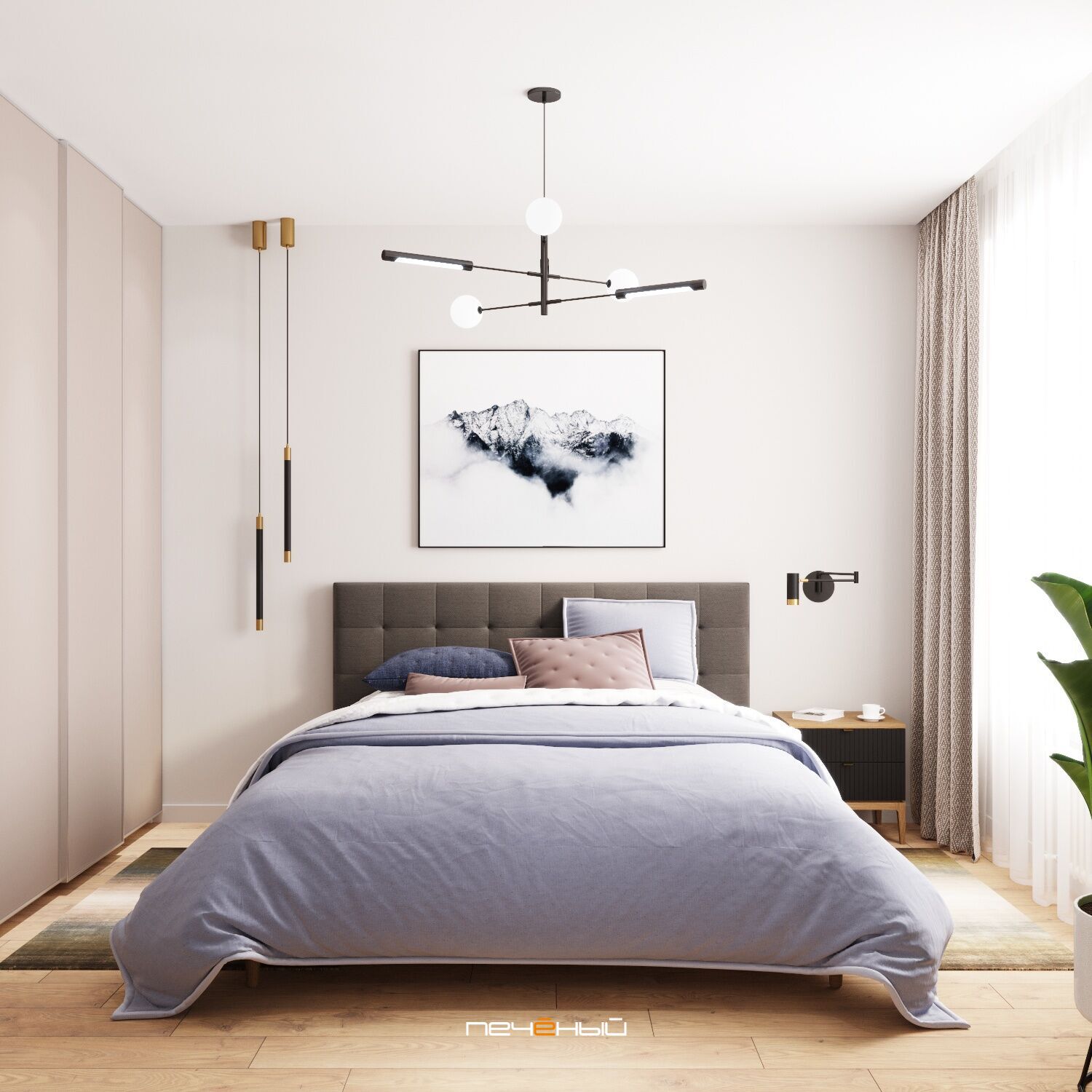 Дизайн современной спальни 2024