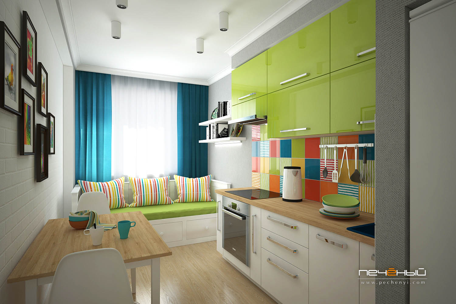 Дизайн-проекты для двухкомнатных квартир площадью 70 кв.м.