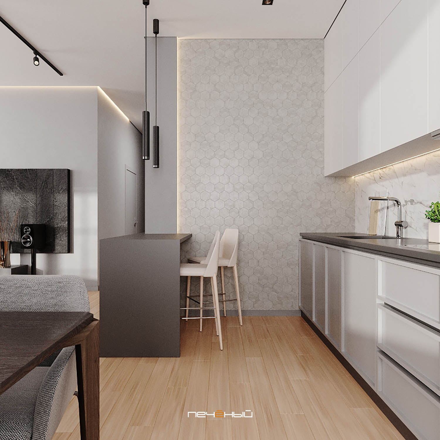 Кухня-гостиная 2022