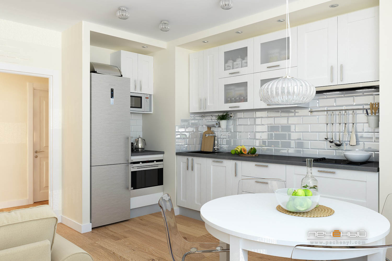 Кухня-гостиная 17 кв.м: дизайн, который подойдет для каждого дома