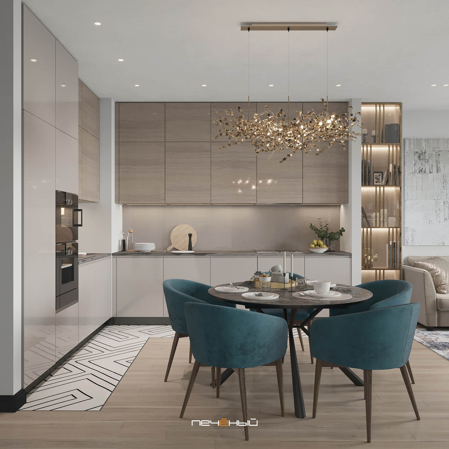 Кухня–гостиная 20 кв м: дизайна объединенного пространства на 40 фото