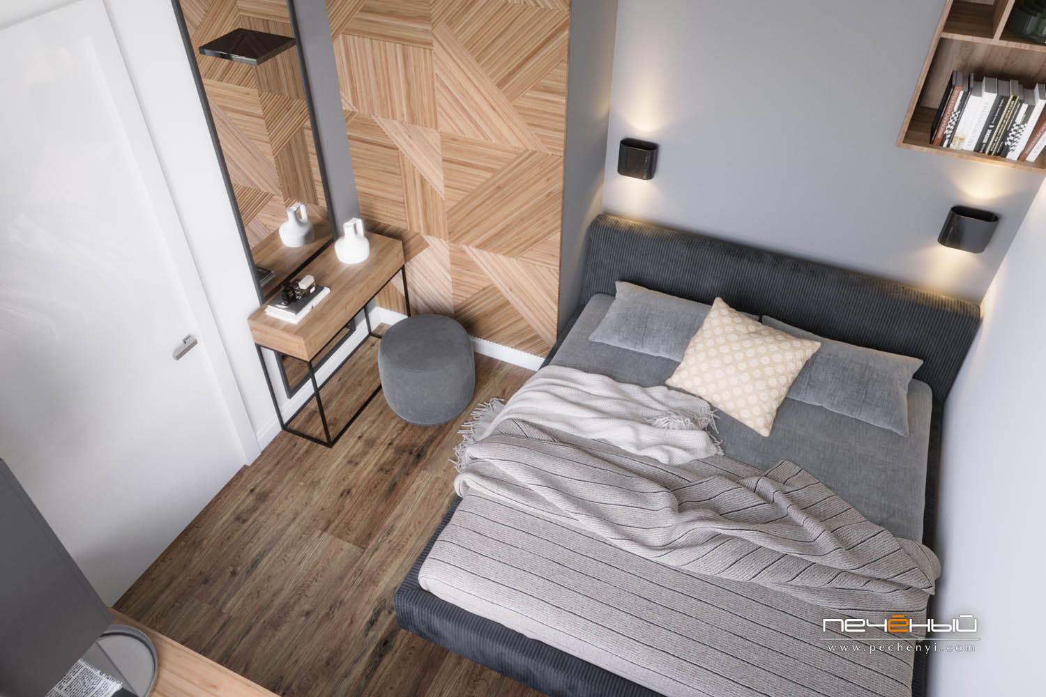Красивый дизайн квартиры - Спальня