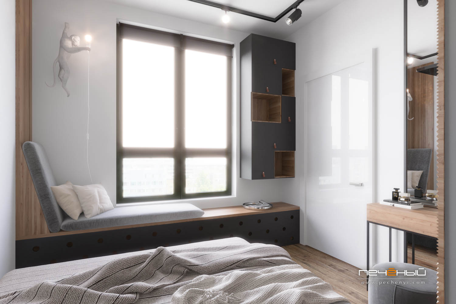 Красивый дизайн квартиры - Спальня